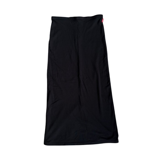 Vintage Black Women's Midi Skirt - Picture 1 of 3